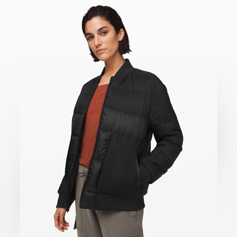 Lululemon Roam Far Wool Bomber